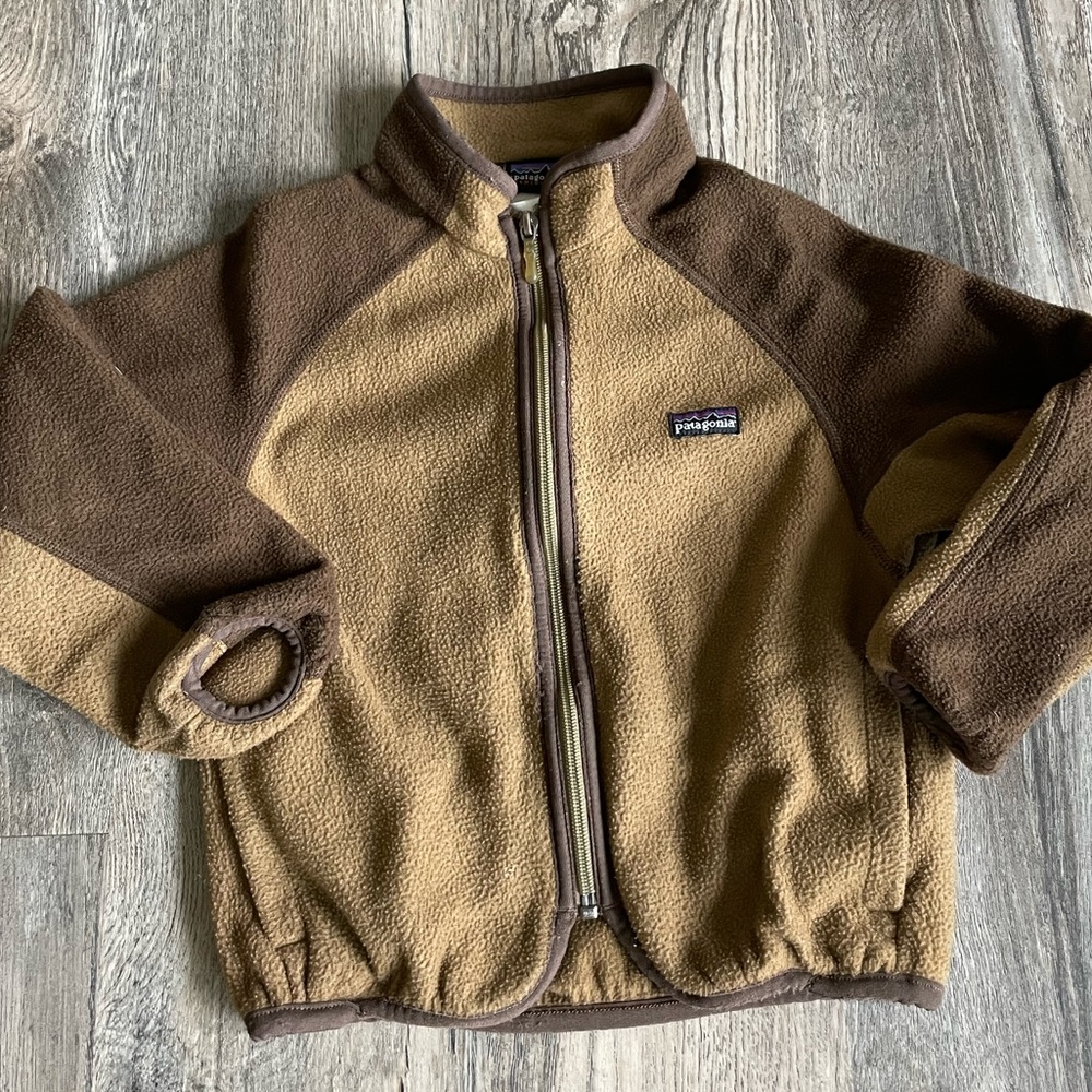 Patagonia Kids Zip Up Fleece, size 4-5T